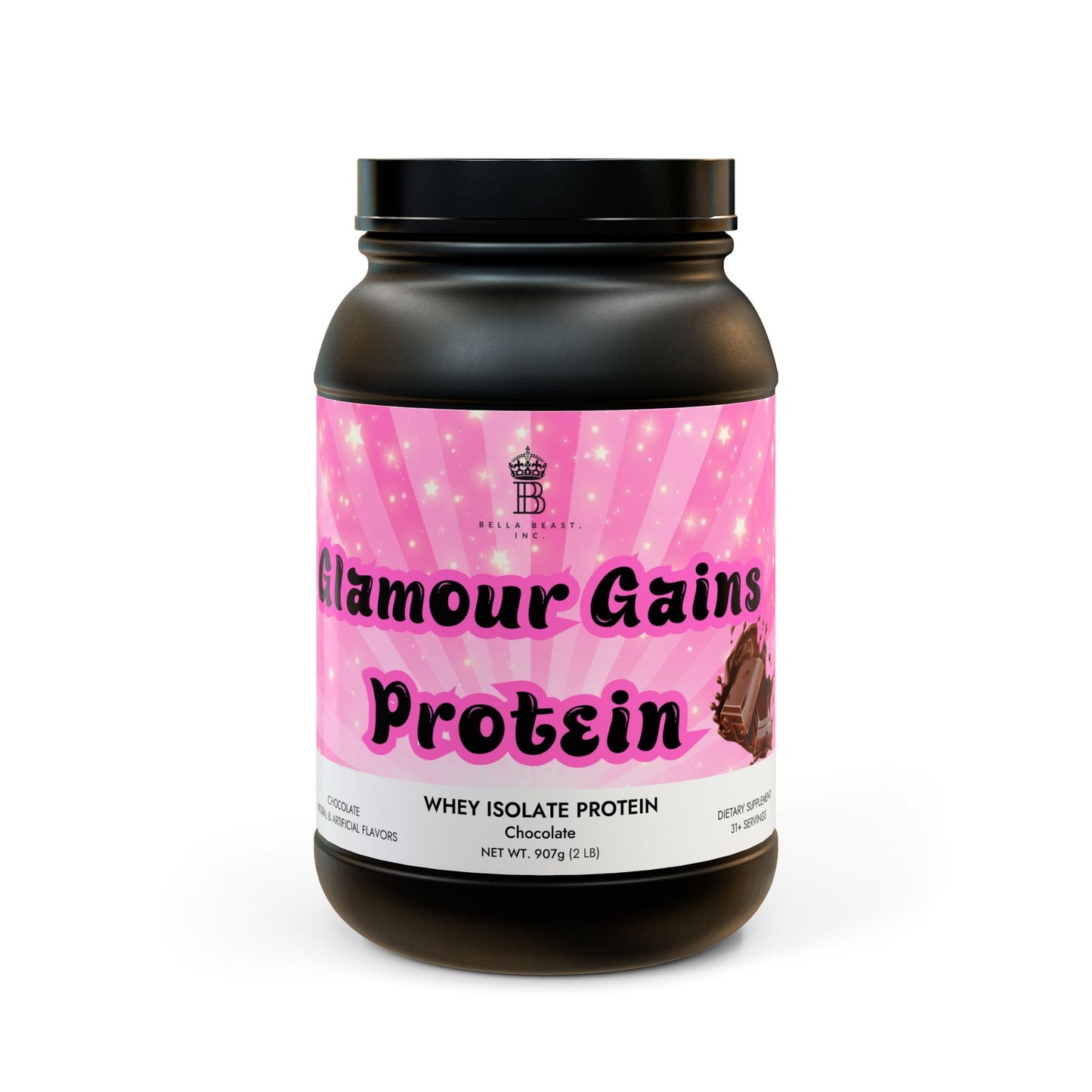 Glamour Gains Whey Isolate Protein