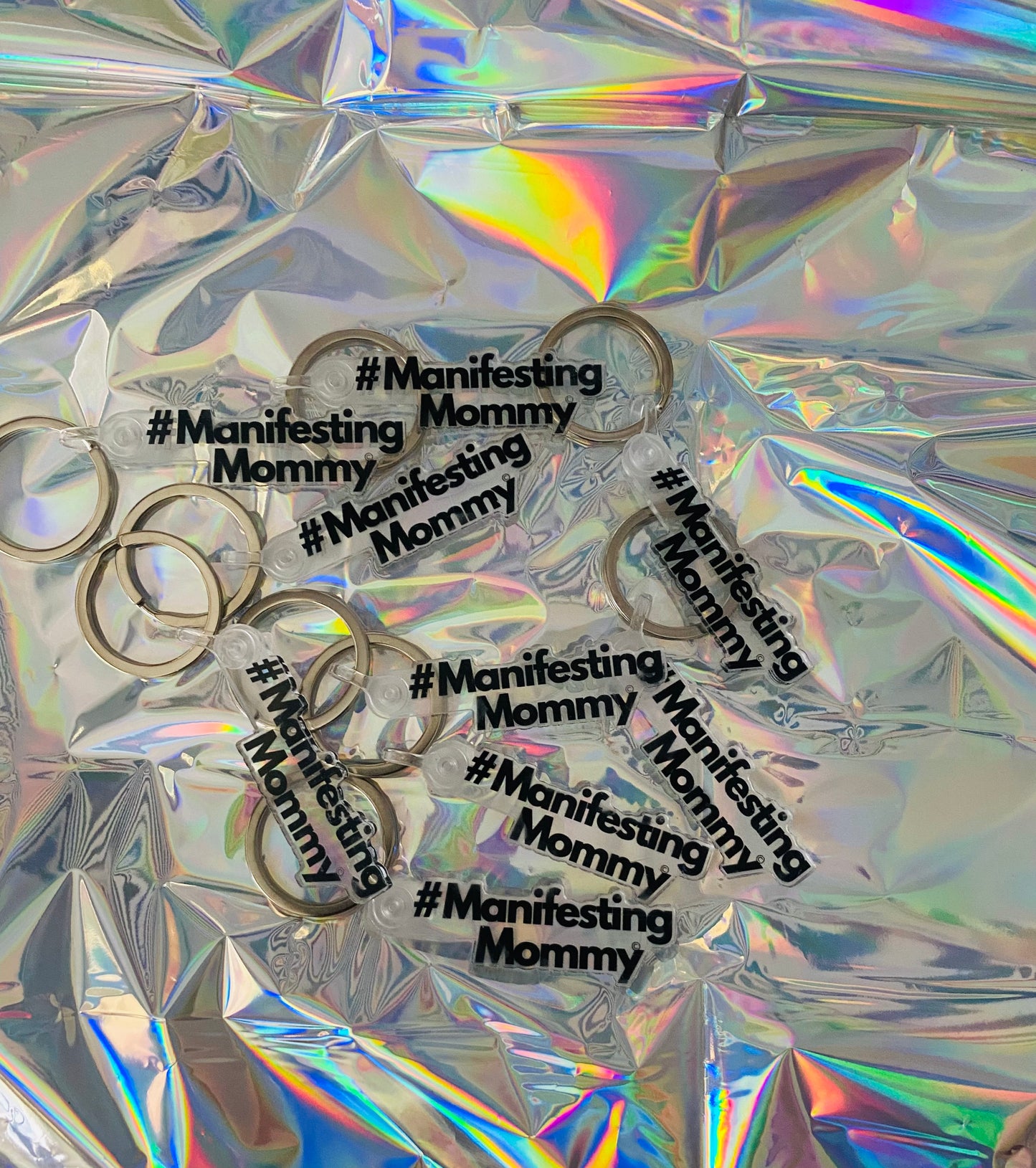 Manifesting Mommy Key Chain